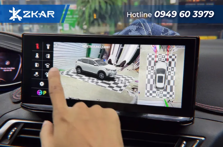 Sửa, Thay cảm biến camera 360