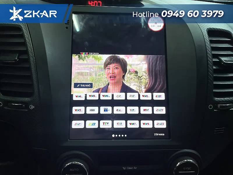 Teyes Tpro 2 đáp ứng đầy đủ các nhu cầu giải trí ngay trên xe