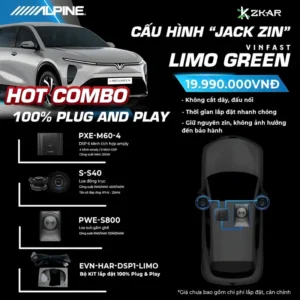 Âm Thanh ALPINE Jack Zin Cho VinFast Limo Green - Giá 19TR990