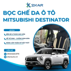 Bọc Ghế Da Cho Xe Mitsubishi Destinator