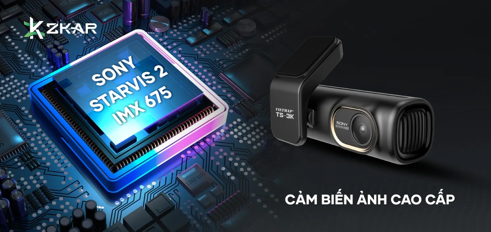 CẢM BIẾN SONY GHI HÌNH ĐÊM NÉT 