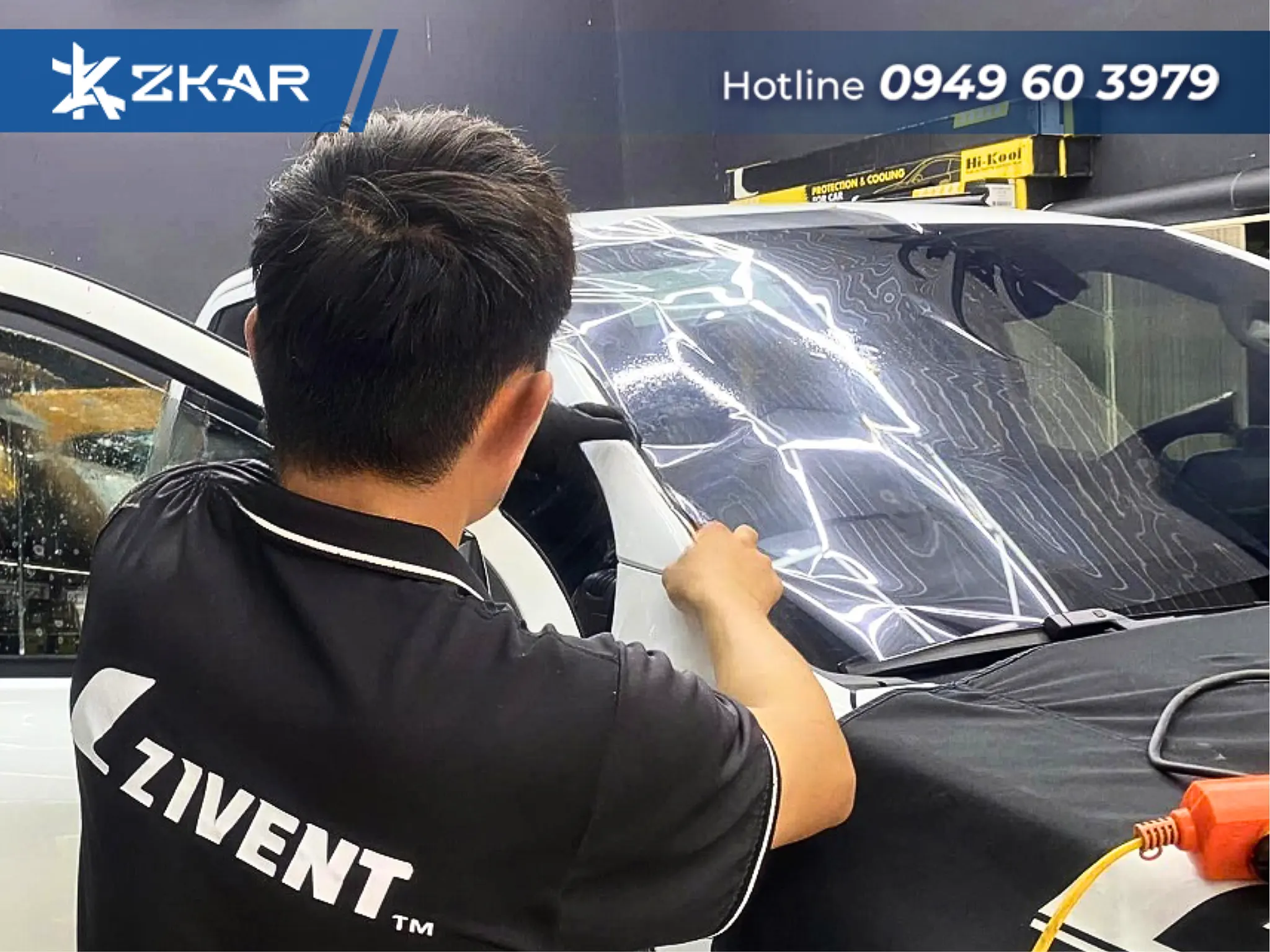 Phim Cách Nhiệt Zivent Xe Destinator 