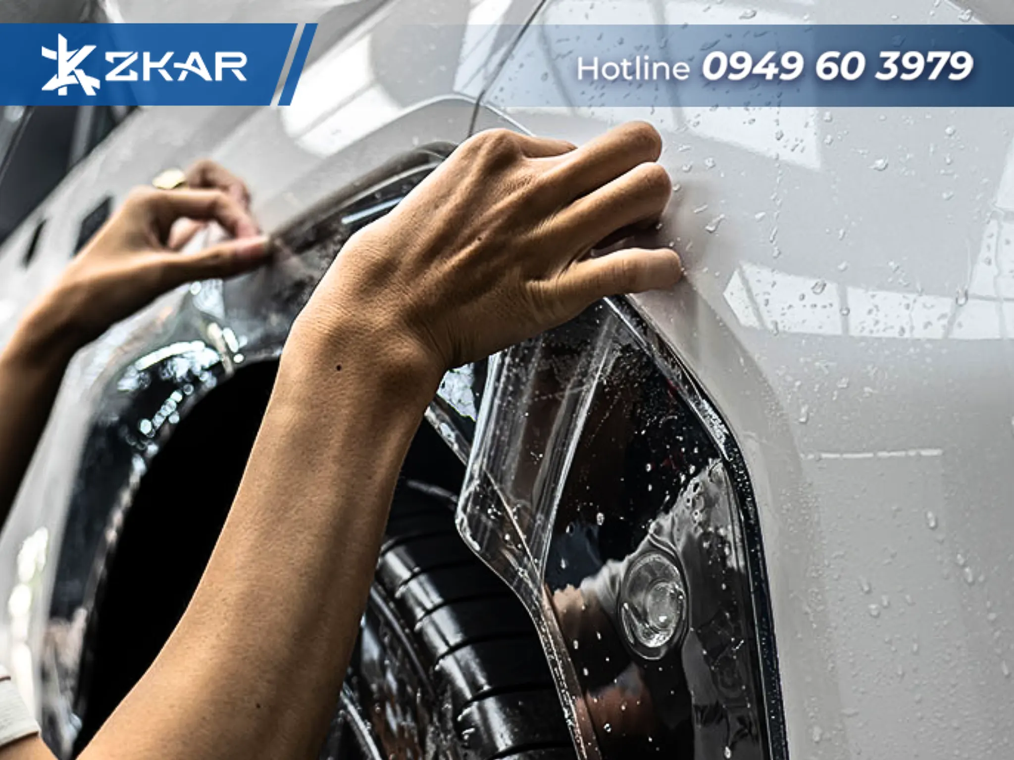 Dán PPF bảo vệ sơn xe Destinator siêu bóng và chống trầy xước tại ZKar Auto