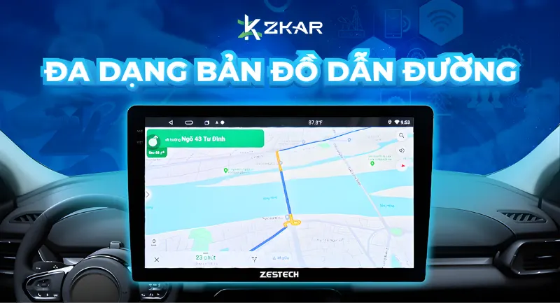 Địa chỉ lắp màn hình Zestech Uy tín Chất Lượng tại TP. HCM