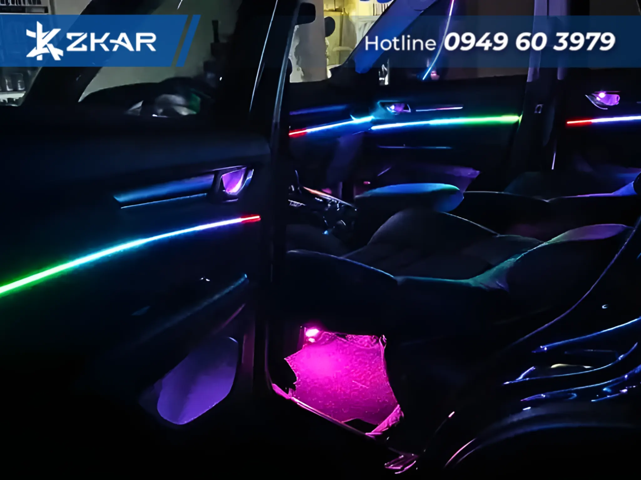 địa chỉ uy tín led đèn nội thất xe mitsubishi destinator tại sài gòn