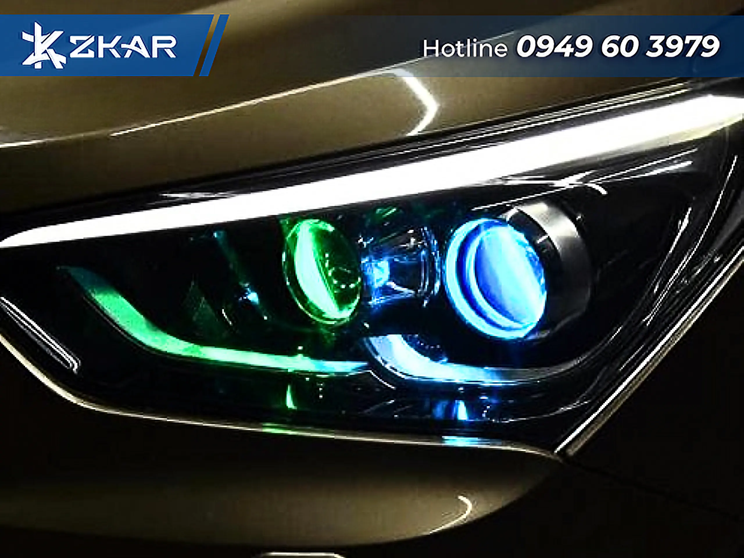 Độ Đèn Cho destinator gấp Đôi Độ Sáng So Với Đèn Zin