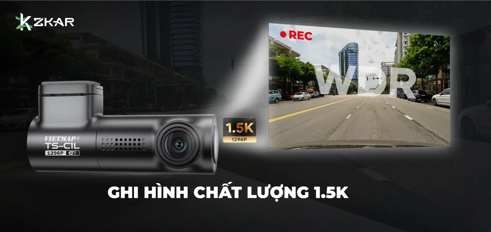  Ghi hình toàn cảnh chất lượng cao 1.5K 