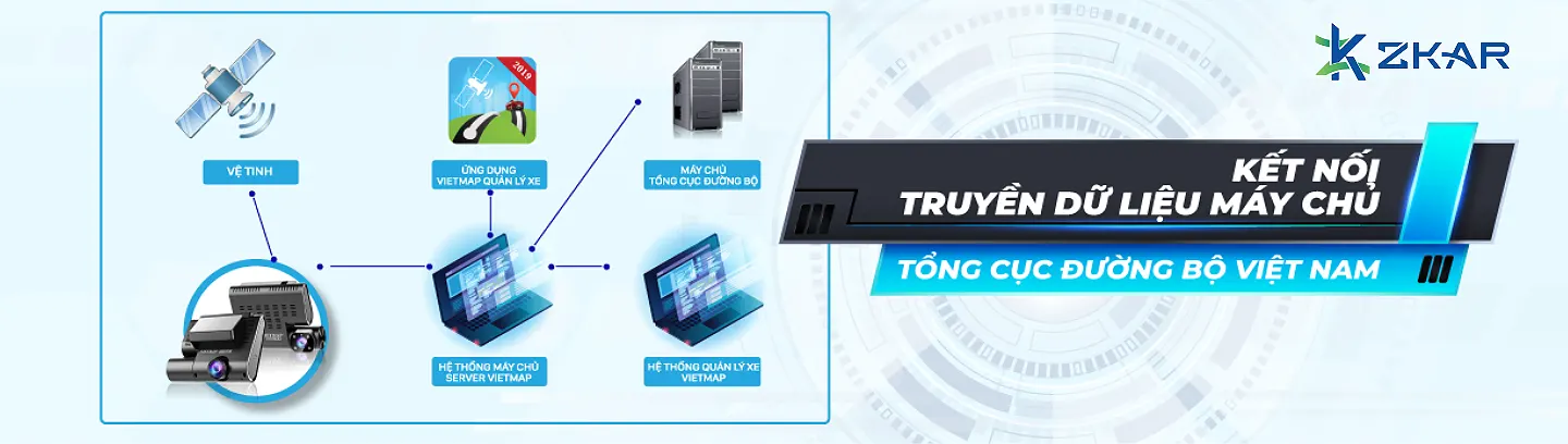 Kết nối máy chủ tổng cục đường bộ