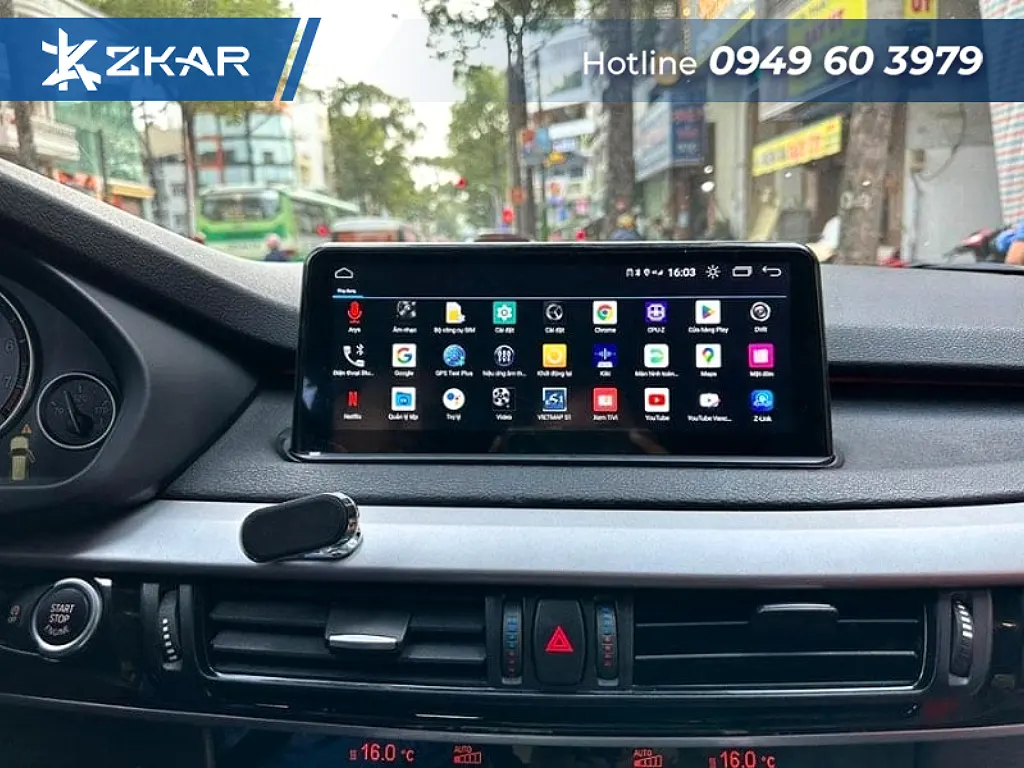 Màn hình Android cho xe BMW