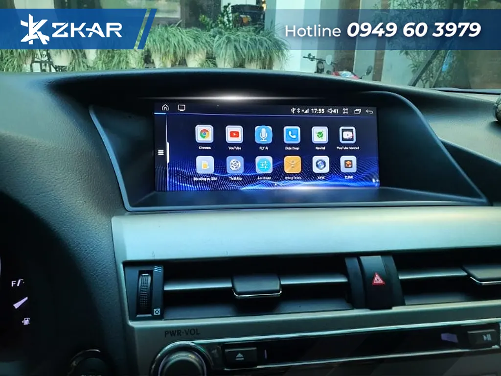 Màn hình Android cho xe Lexus
