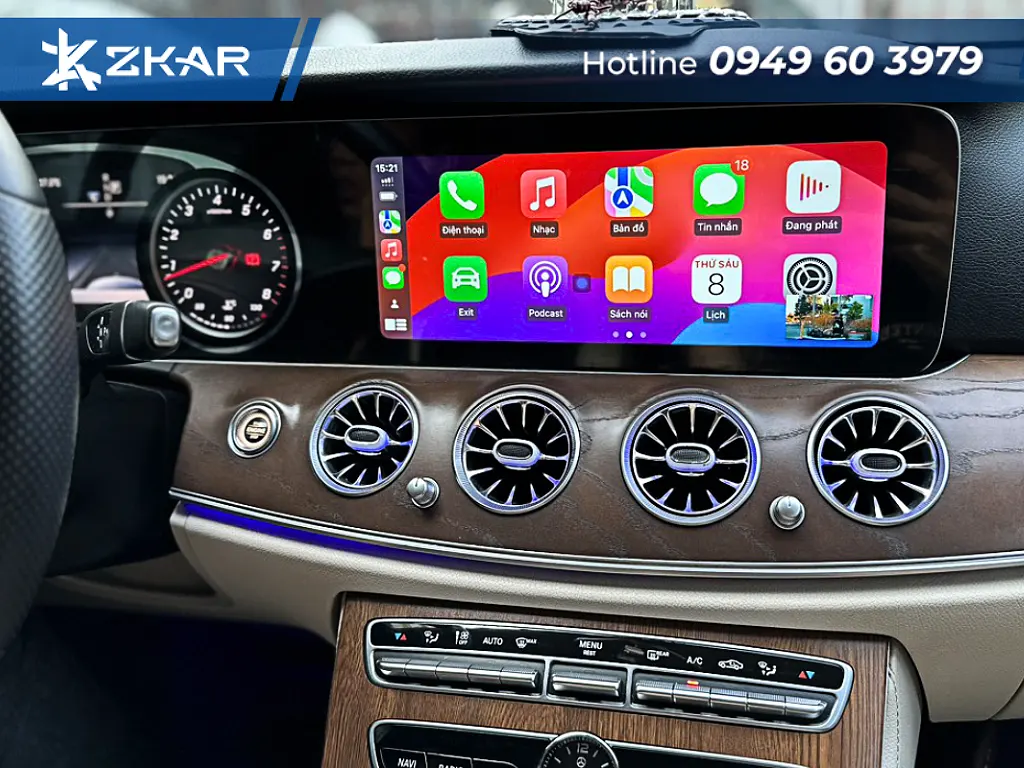 Màn hình Android cho xe Mercedes