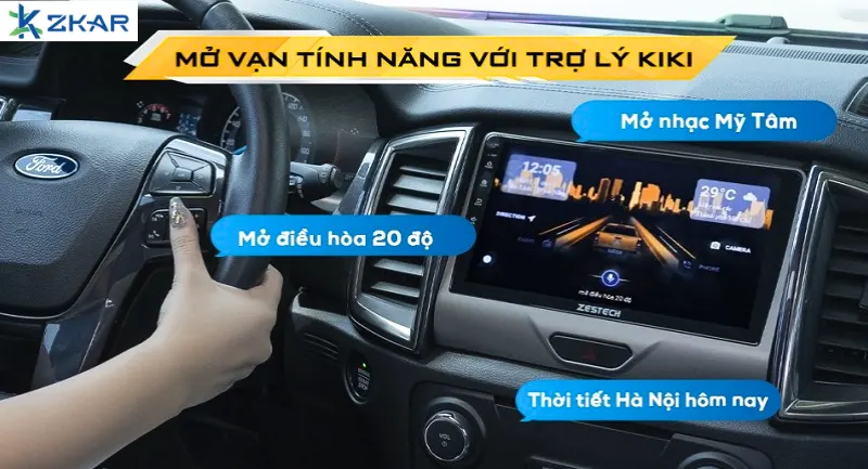Ra lệnh giọng nói thông minh với trợ lý KIKI