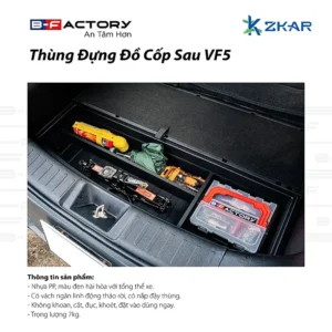 Thùng đựng đồ cốp sau cho xe Vinfast VF5 | B-Factory