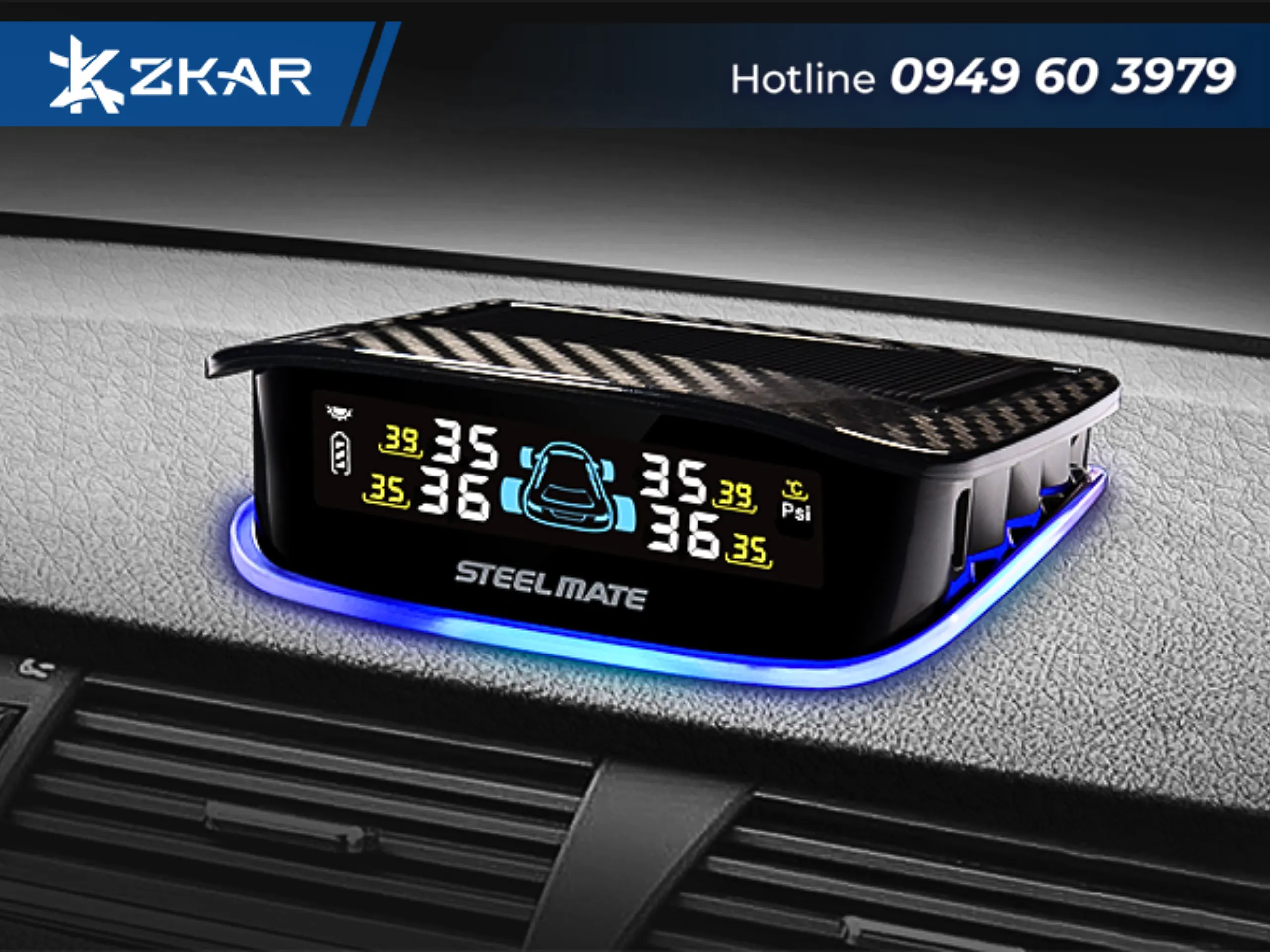 TPMS – Cảnh Báo Nổ Lốp Cho Destinator