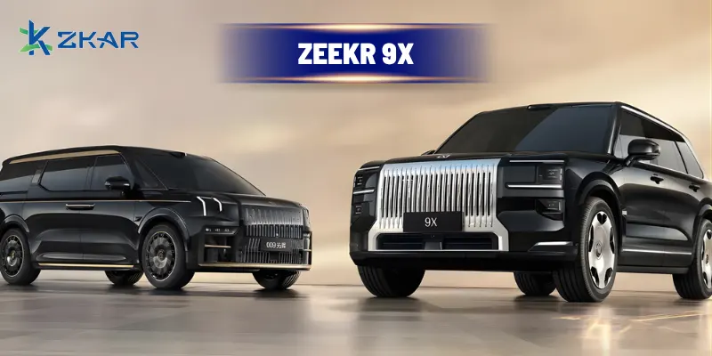 Zeekr 9X Ra Mắt: SUV Hybrid 1.300 Mã Lực Thách Thức Mercedes GLS