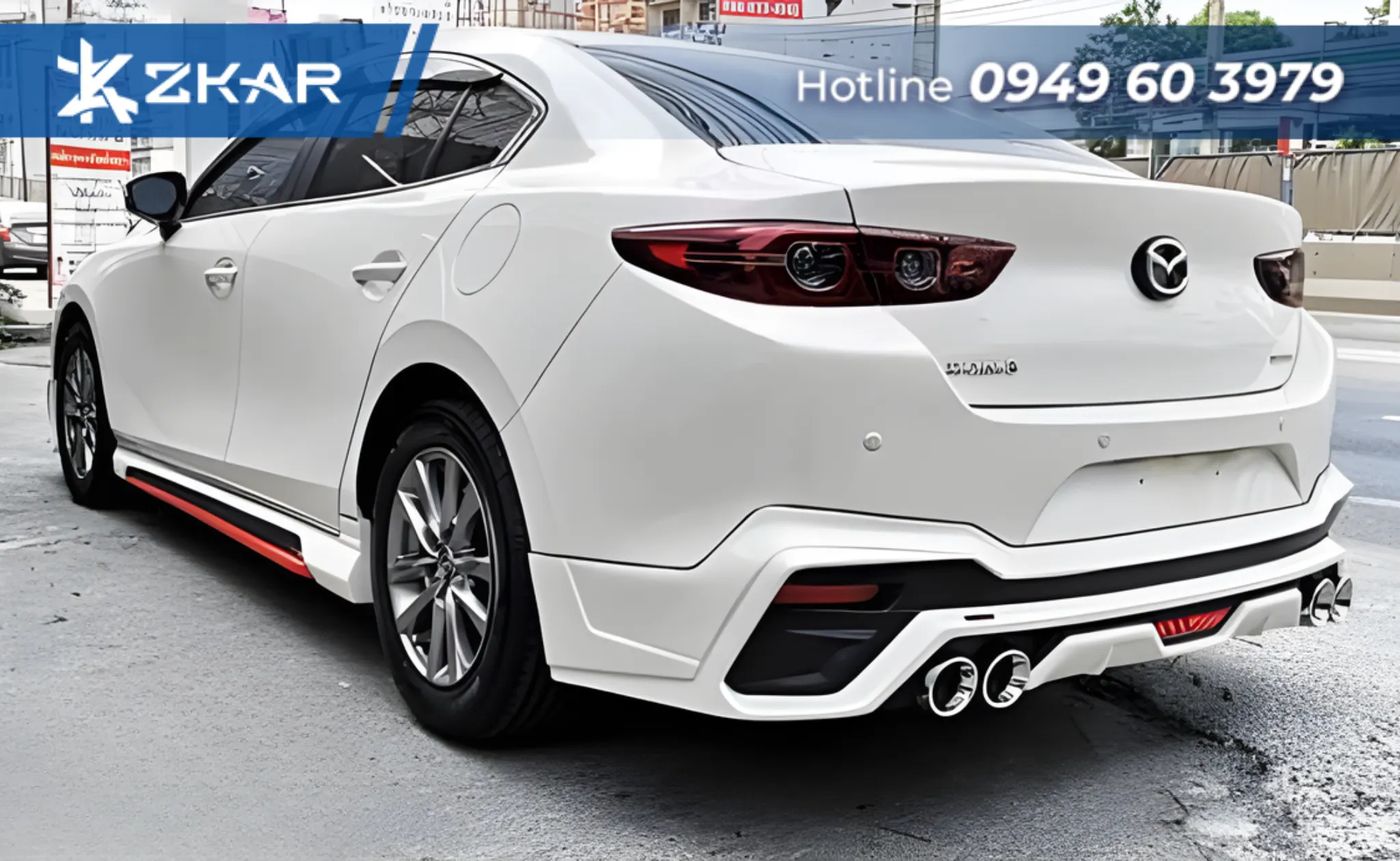 Bộ Bodykit S-Sport Xe Mazda3 2020