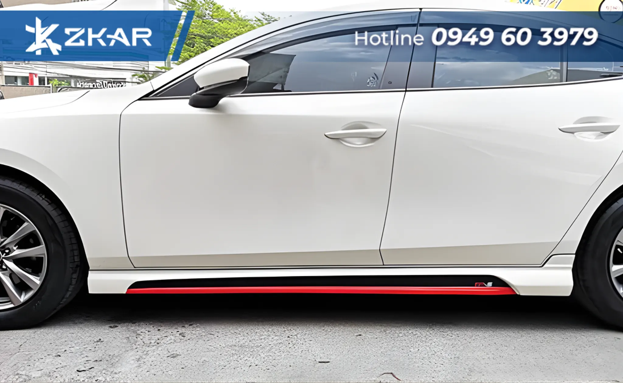 Bodykit S-Sport với chất liệu nhựa cao cấp