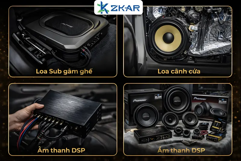 Các Sản Phẩm Loa Ô Tô Phổ Biến Nhất Hiện Nay