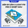Đèn Bi Gầm X-LIGHT F10 Pro 3 Nhiệt Màu