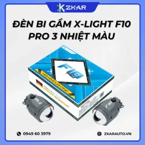 Đèn Bi Gầm X-LIGHT F10 Pro 3 Nhiệt Màu