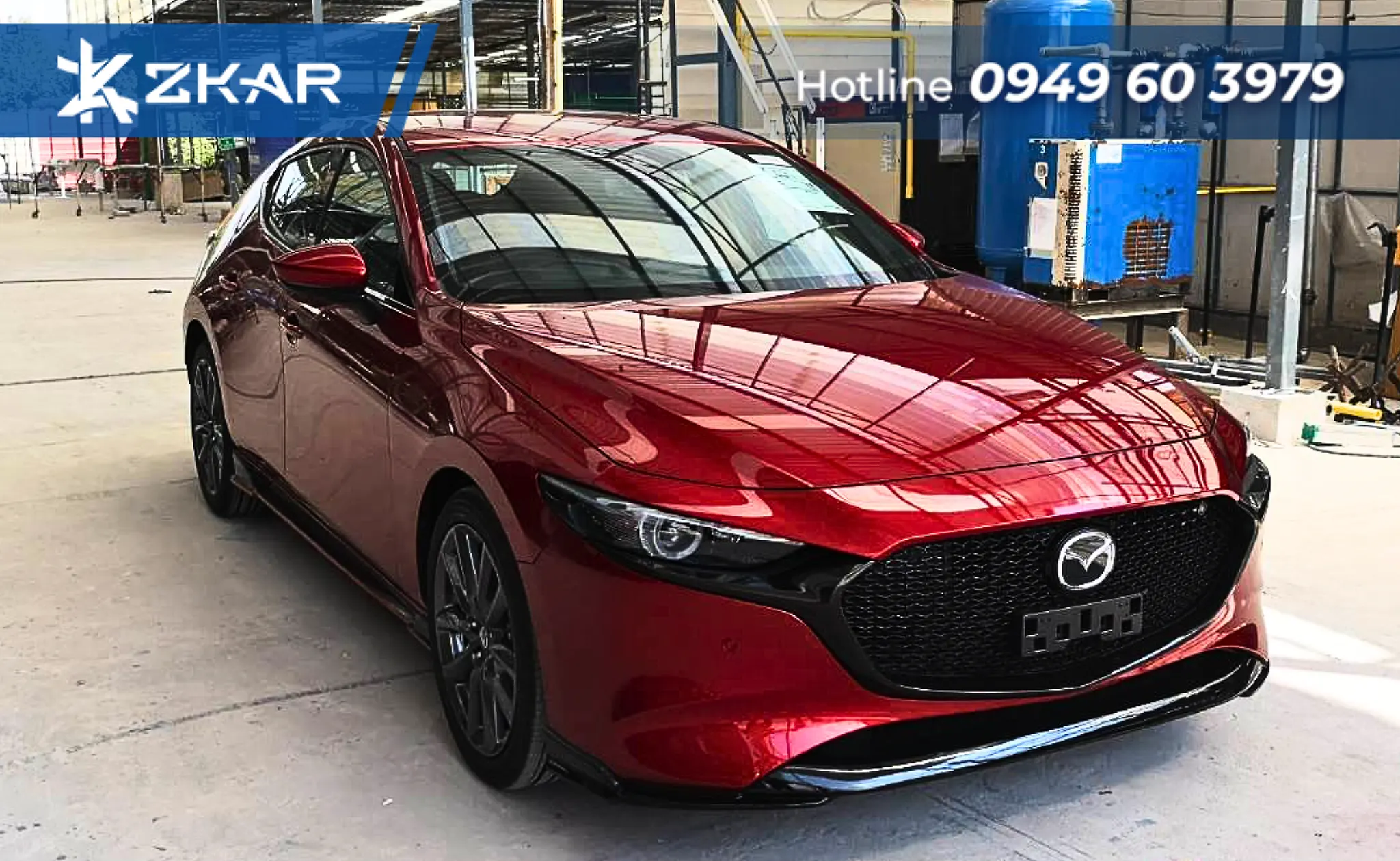 Địa chỉ lắp bodykit xt xe mazda 3 hatchback 