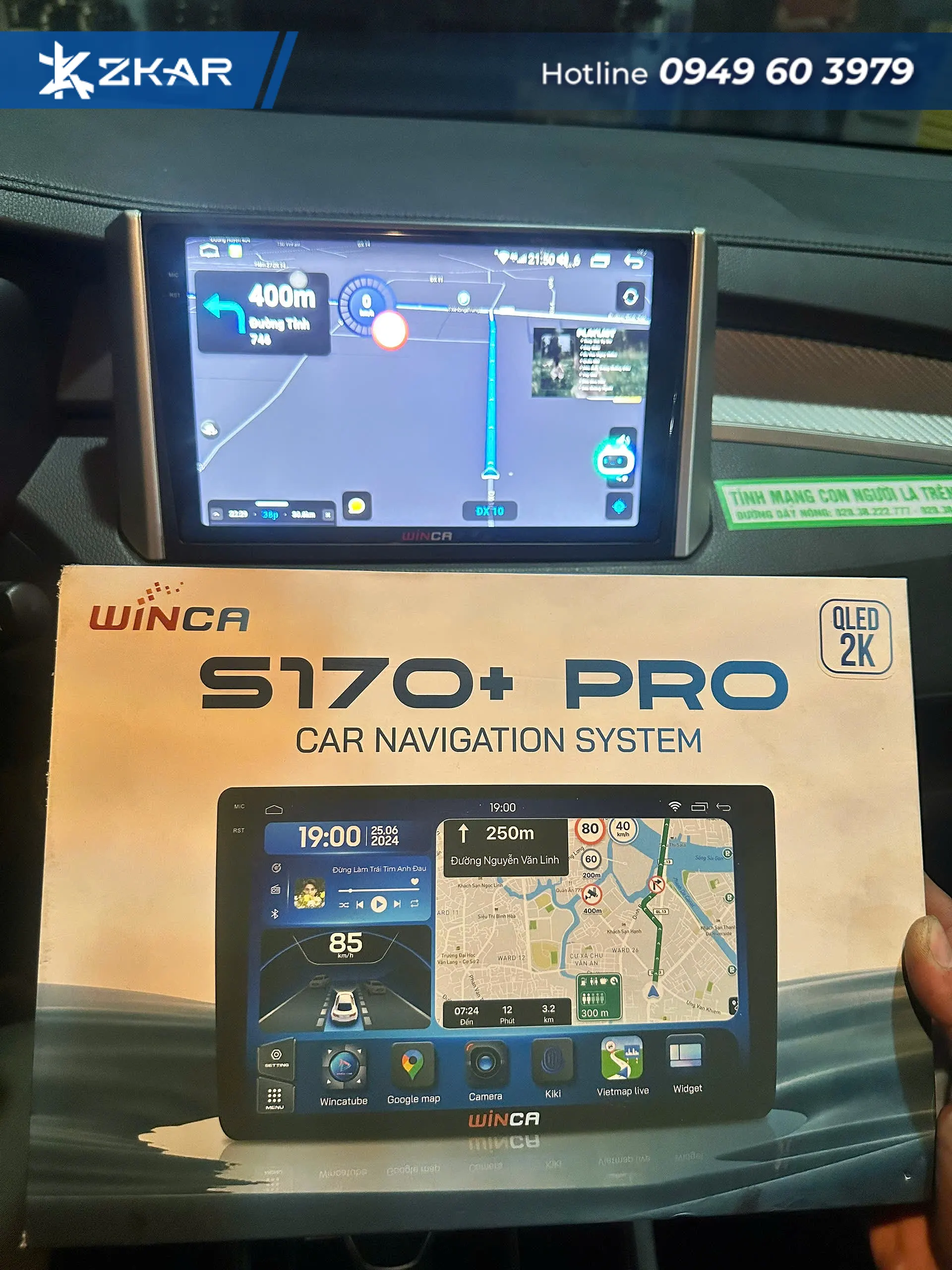 Địa chỉ lắp màn hình winca s170+ pro liền cam 360 cho xpander 2026 uy tín tại sài gòn