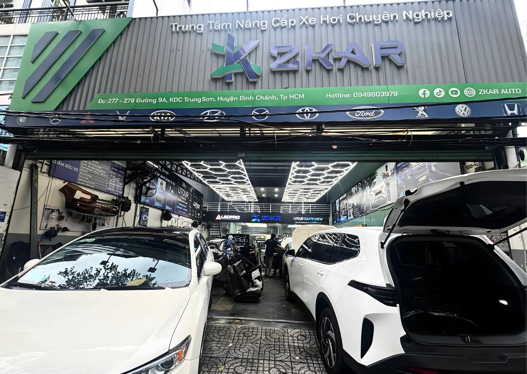 Địa chỉ sửa chữa ô tô tại Sài Gòn - ZKar Auto