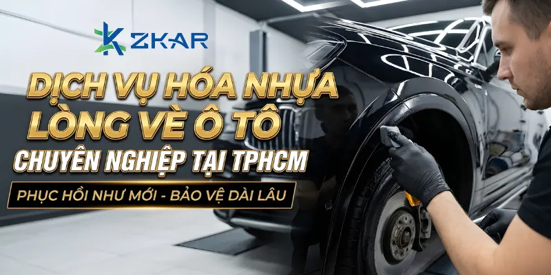 Dịch Vụ Hóa Nhựa Lòng Vè Ô Tô Chuyên Nghiệp Tại TPHCM