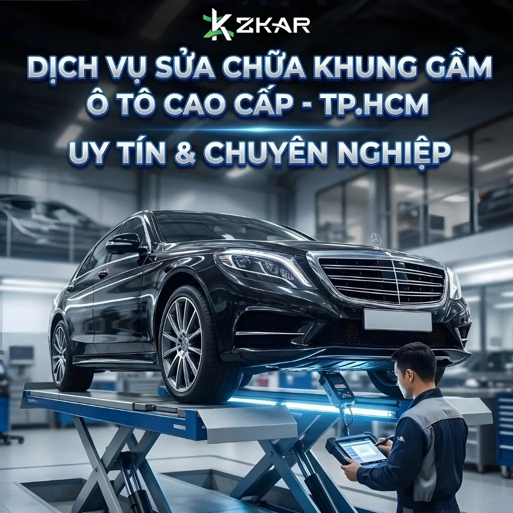 Dịch vụ sửa chữa khung gầm ô tô cao cấp tại tphcm