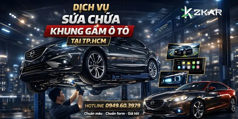 Dịch Vụ Sửa Chữa Khung Gầm Ô Tô Tại TP.HCM