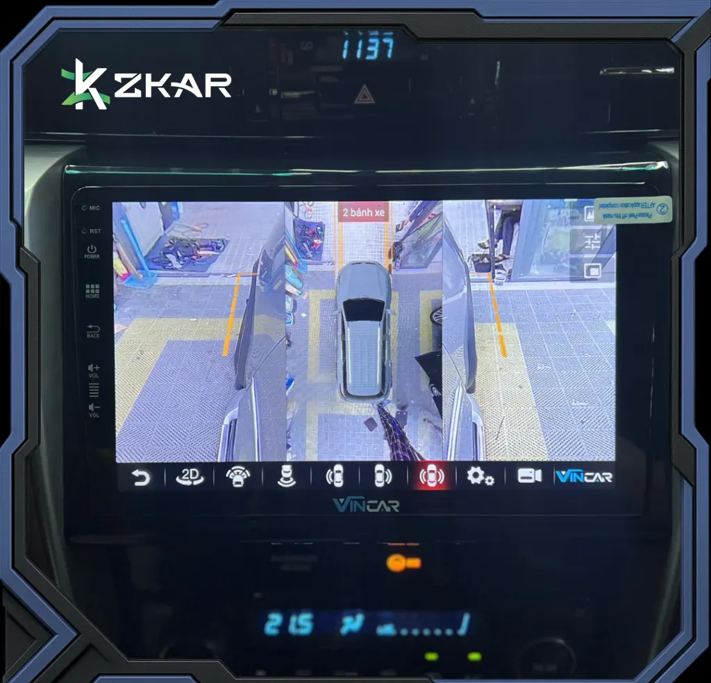 Hệ thống Camera 360 toàn cảnh sắc nét