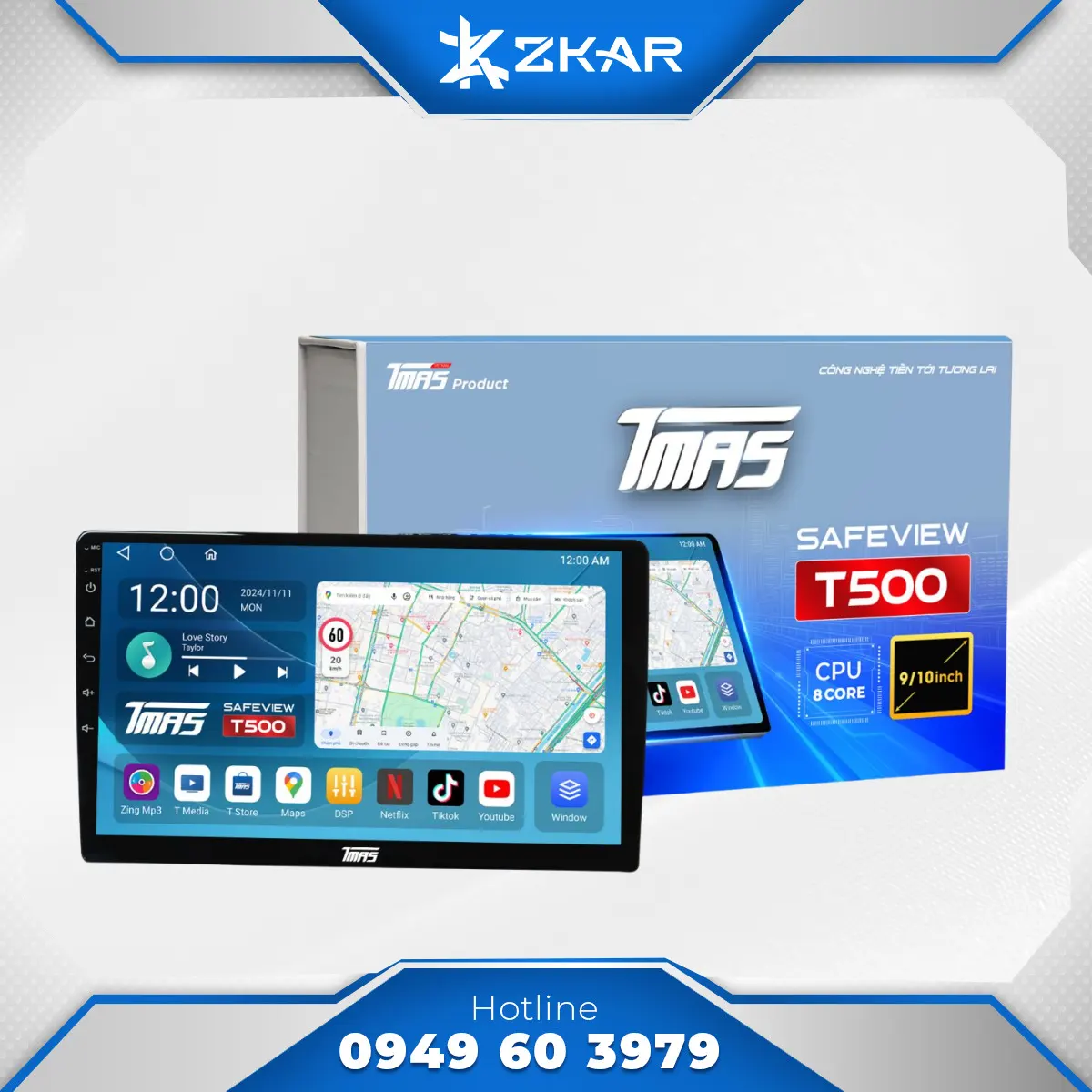 Lợi ích khi lắp màn hình safeview t500