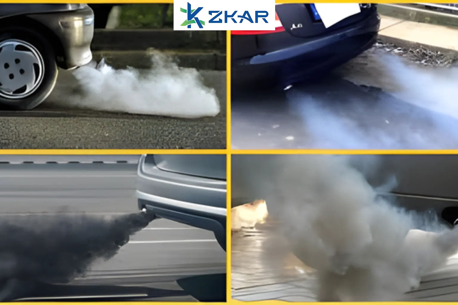 Màu Khói Xe Ô Tô Báo Hiệu Điều Gì?