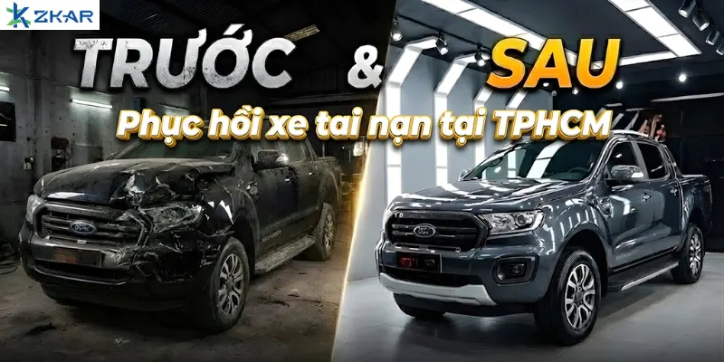 Phục Hồi Xe Tai Nạn Tại TP.HCM