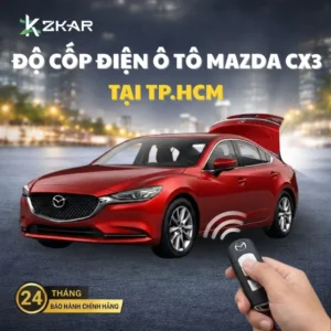 Độ cốp điện ô tô mazda cx3 tại tphcm