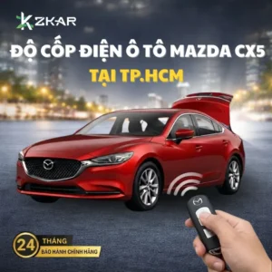 Độ cốp điện ô tô mazda cx5 tại tphcm