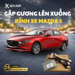 Độ Gập Gương Lên Xuống Kính Xe Mazda 3