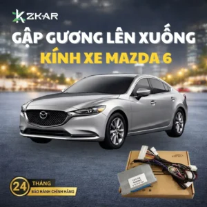 Độ Gập Gương Lên Xuống Kính Xe Mazda 6