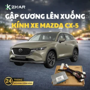 Độ Gập Gương Lên Xuống Kính Xe Mazda CX-5