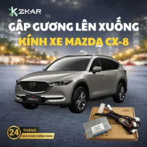 Độ Gập Gương Lên Xuống Kính Xe Mazda CX-8