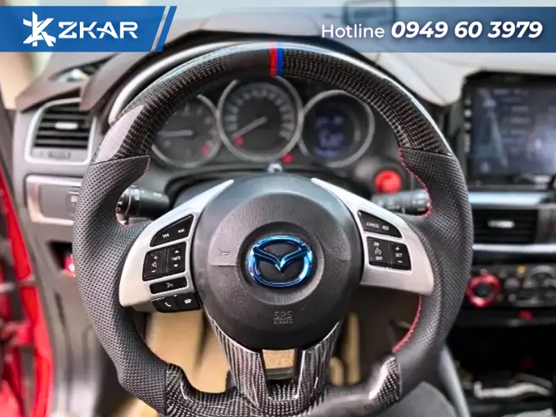 Giải pháp khắc phục vô lăng zin bị mòn trên Mazda cx5