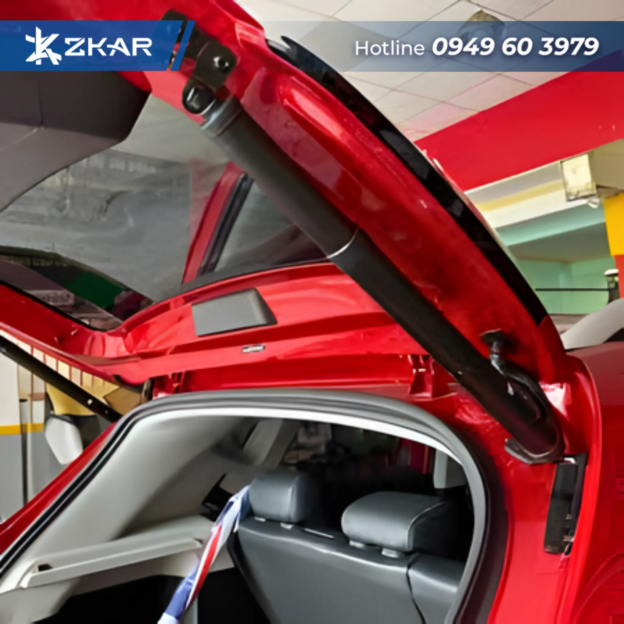 Lắp cốp điện tự động cho Mazda 6