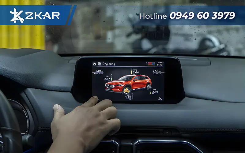 Cảm biến áp suất lốp Xe Mazda cx3