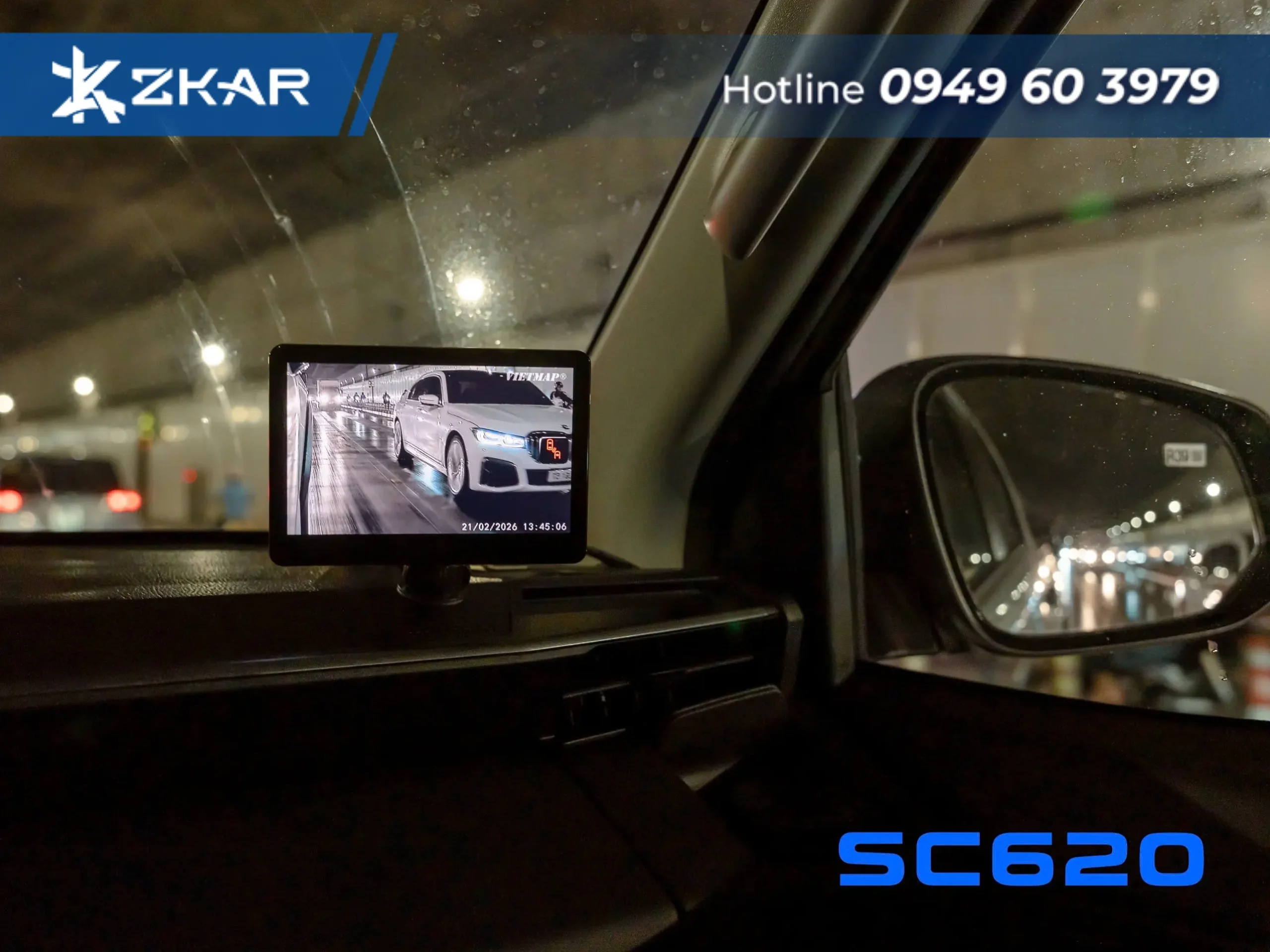 CẢNH BÁO ĐIỂM MÙ (BSD) - SC620 VIETMAP