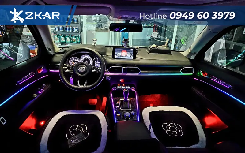 Đèn LED Nội Thất Đổi Màu Cho CX5