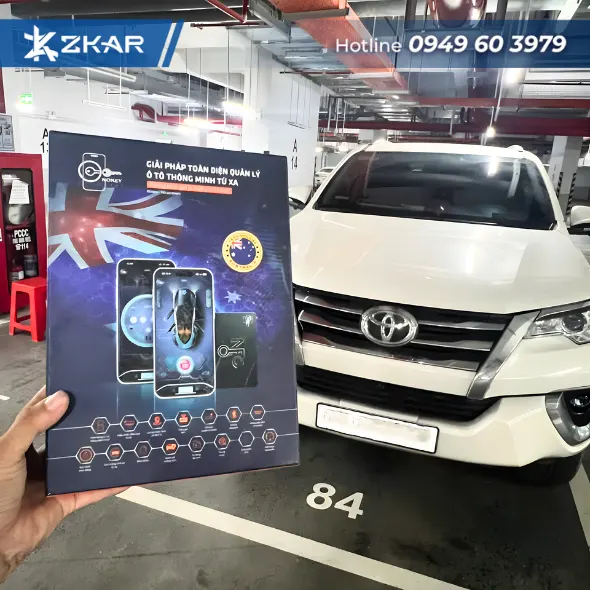 Địa chỉ lắp đặt khởi động từ xa nokey xe toyota uy tín tại sài gòn