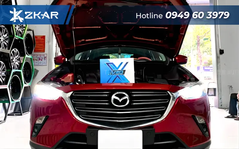 Độ đèn tăng sáng Xe Mazda cx3