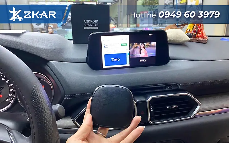 giữ nguyên màn hình zin mazda cx8