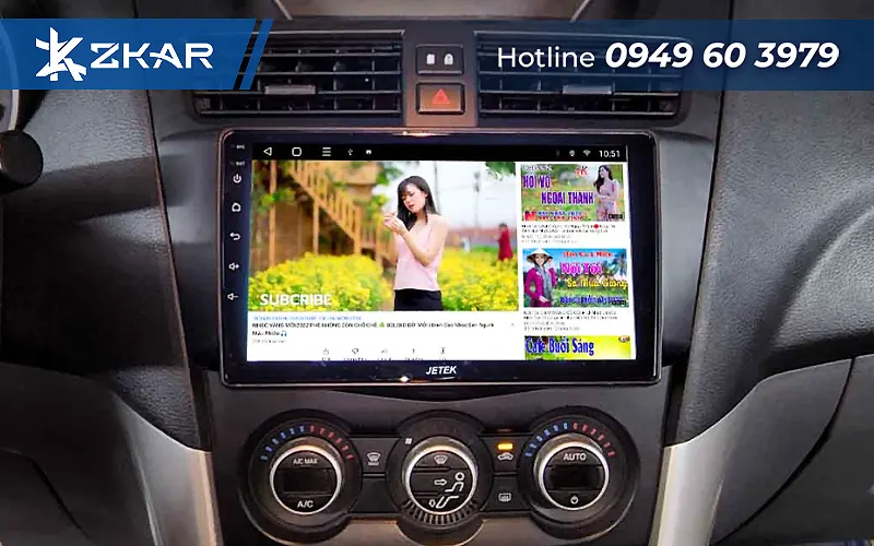 Màn Hình Android Ô Tô Mazda BT-50