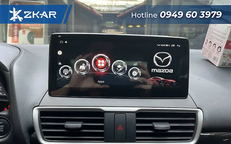 Màn hình android xe mazda 3